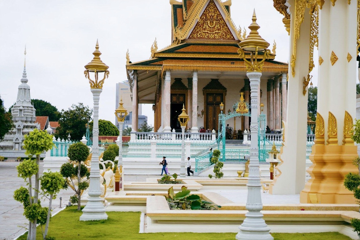 Choeung Ek — the audio guide is included in the $6 entry and is the best way to understand what you're walking through